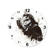 Joker Tasarım Desenli Duvar Saati (407732216) Çok Renkli