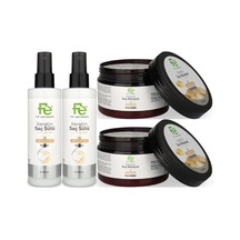 Fe Keratin Saç Sütü 200ml & Saç Maskesi 300ml Karma 4 Lü Set