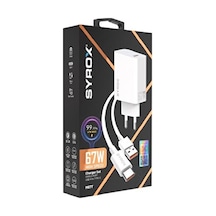 Xiaomi 15t Uyumlu M67t 67w Süper Hızlı Şarj Aleti Usb-a To Type-c, Şarj Turbu Şarj