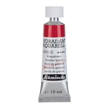 Schmincke : Horadam Aquarell Artist Sulu Boya : 15 Ml Tüp : Seri 2 670 Madder Brown
