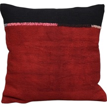 Zehra Abla Halı Yeni El Dokuma Dekoratif Kilim Kırlent Yastık Kılıfı 6768 Çok Renkli