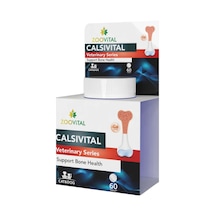 Calsivital Kedi Ve Köpekler İçin Destekleyici Lezzetli 60 Tablet