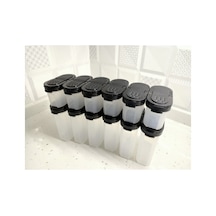 Baharatçık Set 12li Siyah Kapak