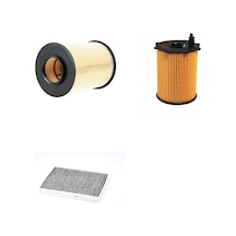 Bosch Filtre Bakım Seti Volvo C30 1.6 D2 115 Beygir Dizel 2007-2012 Hava + Yağ F. + Polen Filtre Sardes