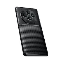 Oppo Reno 11 Fs Kılıf Auto Focus Karbon Kapak - Siyah 0.2M-Çok Renkli