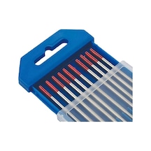 Maxweld Tungsten Elektrod 1.60 175mm 10 Lu Paket Kırmızı Wt20