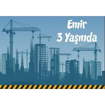 Vinçler Temalı Doğum Günü Afişi 35x50 Cm