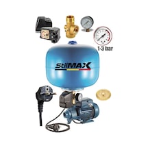 Stilmax St4802 Paslanmaz 24lt Tank + Paket Hidrofor Su Pompası