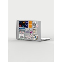 Grafik Tasarımcı Stickers Çıkartma Pytkstk118 Çok Renkli