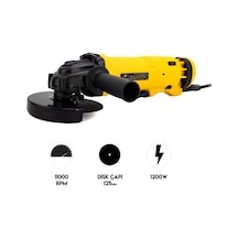 Dawreek Chelikbei DWE1200 Elektrikli Taşlama Makinesi 125 MM - Sarı