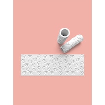 Hamur Seramik Polimer Kil Desen Verici Rulo Silindir 10 Cm Uzunluk 0703-9