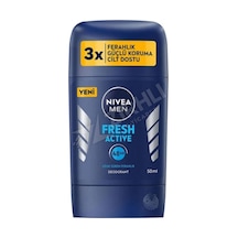 5 Adet Nivea Stick Deodorant Fresh Erkek 50ml