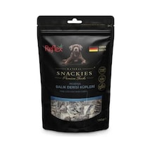 Snackies Natural Balık Derisi Küpleri Tahılsız Köpek Ödül Maması 130 Gr