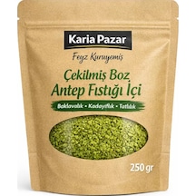 Çekilmiş Boz Antep Fıstığı İçi Baklavalık Kadayıflık Tatlılık 250 G 250 G