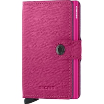 Secrid Miniwallet Kartlık Cüzdan Crisple Fuchsia Çok Renkli