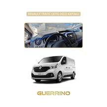 Renault Trafıc 2015-2022 Kapaklıtorpido Koruma Halısı Bej Kenar