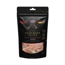 Reflex Snackies Natural Tavuklu ve Balıklı Sushi Tahılsız Köpek Ödül Maması 90 G