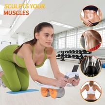 Ultimate Sup, Abs Tekerlekli Silindir, Abs Egzersizi, Silindirli Egzersiz, Fitness Ekipmanı 5264