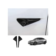 Red Lion Parts Tesla Model Y Juniper/standart Uyumlu Piano Black Yan Kamera Sinyal Kaplama Seti Hw4
