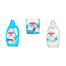 Aquabor Doğal Mineralli Sıvı Renkliler + Tablet + Sıvı Beyaz 3 Lü Set 95922015