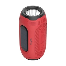 Ankatek Zealot A4 Kablosuz Bluetooth Hoparlör: Güneş Enerjili Şarj, 8 Saat Çalma Süresi, Dış Mekan Bas Hoparlörü, Güçlü Bas - Gümüş