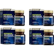 Nutraxin Selenium 100 Mcg 100 Tablet 4 Adet Nutraxin Selenium 100 Mcg 100 Tablet 4 Adet