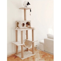 Nursoft Tower Xxl Kedi Tırmalama ve Oyun Evi Platformu