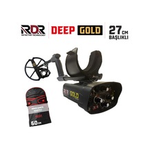 Rdr Gold Dedektör Altın Dedektörü - 18khz 27cm Başlıklı Ve Ninja Xxl Çanta Hediyeli Paket