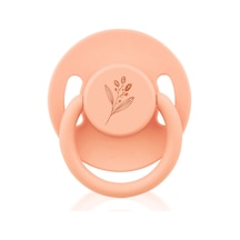Wee Baby Pure Yuvarlak Uçlu Kauçuk Emzik No:2 Somon 6-18 Ay