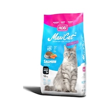 Hobi Maxi Cat Kısırlaştırılmış Somonlu Yetişkin Kedi Maması 12 KG