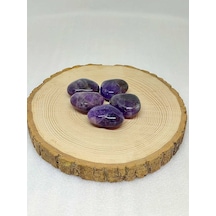 Ametist Taşı Kalp Şekilli 14-16gr Çok REnkli