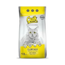 Quik Pudralı İnce Taneli Topaklaşan Bentonit Kedi Kumu 10 L