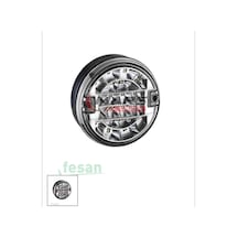 24v Stop Lamba Universal Ledli Gerivites Beyaz Tek Renk Stop