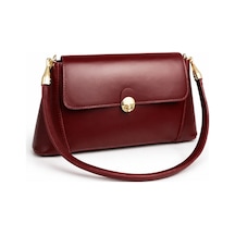 Nura Collection Bordo Kadın Morgana El Ve Omuz Çantası Bordo - 893521603 Bordo