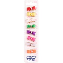 Show Tech Molly Pearl İncili Lastikli Kurdele Kedi Köpek Tokası 8 Adetli Paket