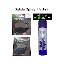 Bajaj Ns 400 Z Ön Ve Arka Fren Balata Takımı Brenta Balata Spreyi Hediyeli Br50