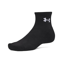 Under Armour Performance Cotton 3p Qtr Unisex Çorap Siyah