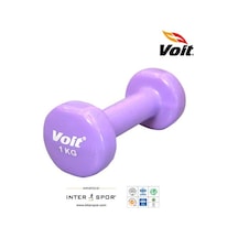 Voit Vinyl Demir 1 KG Dambıl Ağırlık Mor