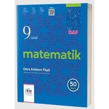Eis 9.sınıf Matematik Ders Anlatım Föyü 50 Ders