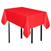 Masa Örtüsü Düz 137x183 Kırmızı 1 Adet