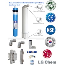 Membran Membran Kabı Shut Off Flow Check Valf Ve Tüm Dirsekler