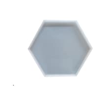 Epoksi Silikon Kalıp Altıgen Düz 14 CM