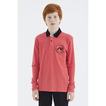 Tommylife Tommy Life Coral Polo Yaka Erkek Çocuk T-shirt - 11172 Mercan
