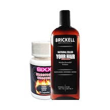 Brickell Saçsakal 237ml Erkek Beyazıık Şampuanı + Sıxx Erkeklere Özel Cinselgüç 30 Lu