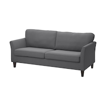 Ikea Gri Rahat Kanepe - 3'lü Kanepe