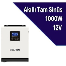 Lexron  LXR-1kVA-P 12Volt Tam Sinüs Akıllı Inverter