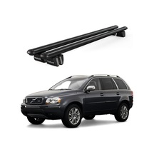 Pençe Volvo Xc90 2002-2015 Uyumlu Siyah Ara Atkı Port Bagaj Tavan Barı