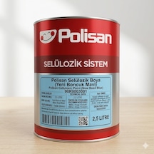 Polisan Selülozik Boya Yeni Boncuk Mavi 2,5 Litre Yeni Versiyon