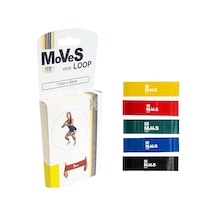 Moves Band 7x6cm x 30.5 Cm Loop Band Egzersiz Pilates Bandı Set