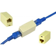 Rj45 Barel Konnektör Rj45 Birleştirici